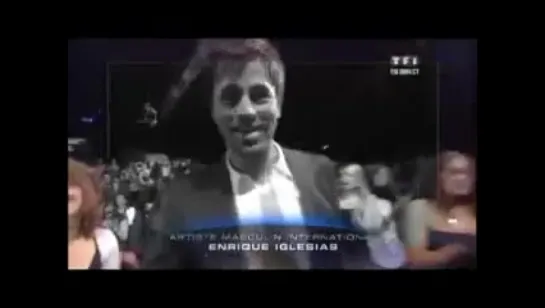 Enrique Iglesias - Receiving The NRJ Award