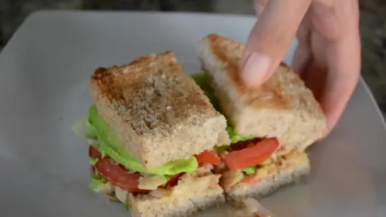 Веганский Сэндвич С Нутом ☀️ Vegan Tuna Salad ☀️ Веганские Рецепты