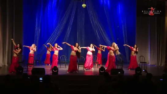 Bellydance Only 2013. Baladi with chairs