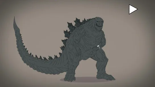 Анимационная эволюция Годзиллы (The Evolution Of Godzilla) 2019