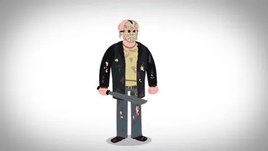 Анимационная эволюция Джейсона Вурхиза (The Evolution of Jason Voorhees) 2018