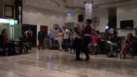 Jessica GARNIER & Francois TETE_Kizomba_ Demo in Dubai