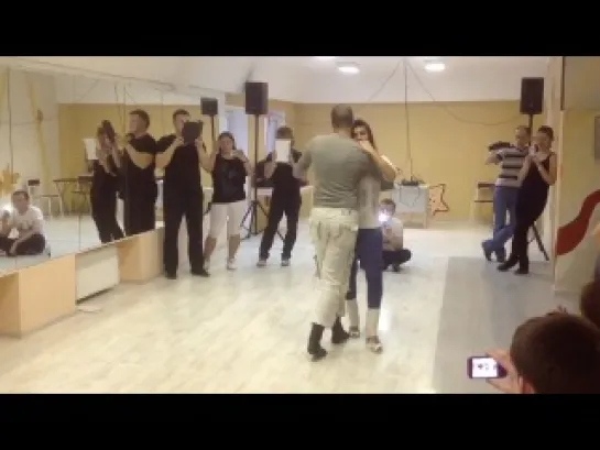 Kizomba lesson, Hugo Moura, 24.02 Saint Petersburg