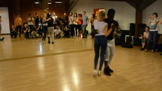 Kizomba. Donald Wilson & Katya Semyonova. week-end in St-Petersburg. 07.11.15