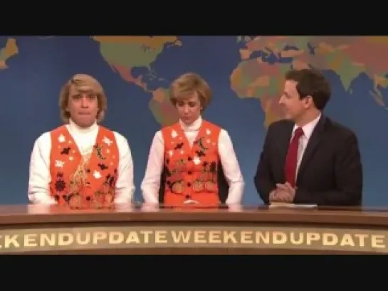 Garth & Kat on Weekend Update (#1 - Halloween)