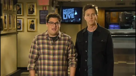 Edward Norton SNL Promo on 26.10.13