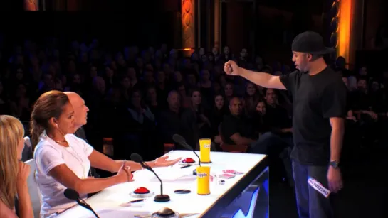 Smoothini: Bar Magician Flies Through Amazing Tricks - Americas Got Talent 2014