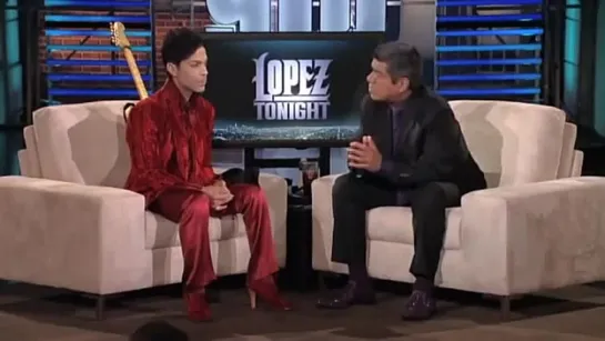 Prince at Lopez Tonight