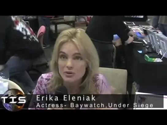 Erika Eleniak thinks prostitution should be legal but is unsure of Marijuana w TRUTHISSCARY.com