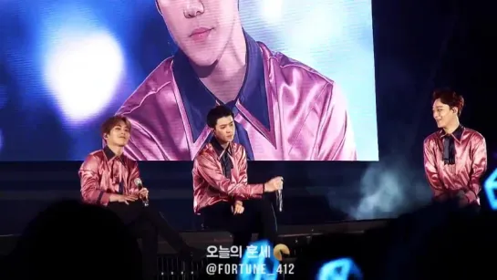 170527 EXOrDIUMDOT CONCERT SING FOR YOU SEHUN XIUMIN CHEN