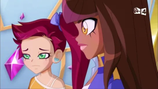 ЛолиРок / LoliRock 2 сезон 6 серия "Un message troublant" (Французская озвучка - Оригинал)