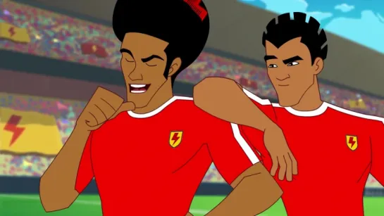 Суперзабивалы / Supa Strikas - 1 сезон 2 серия "Кул Джо теряет свой драйв" (Русский дубляж)