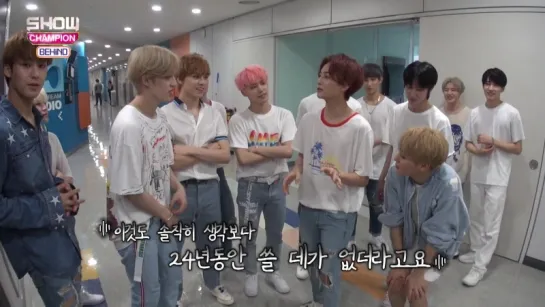 |180807| Seventeen @ Show Champion Behind