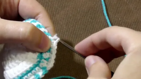 Пинетки крючком для новорожденных. How to Crochet Baby Booties