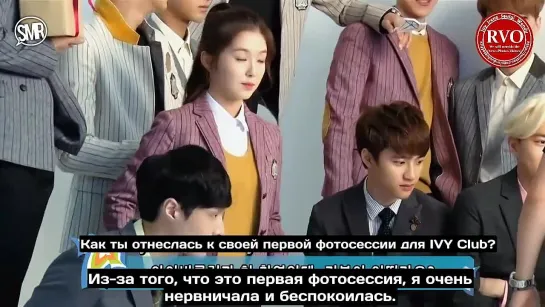 140903 Red Velvet's Irene - IVY Club Interview (рус.суб)