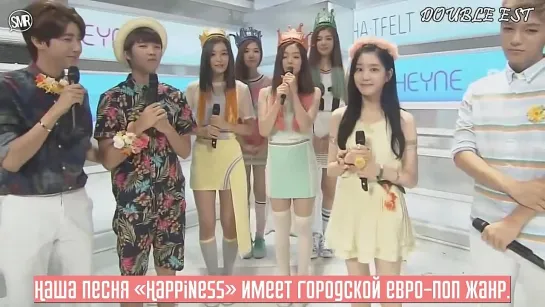 140803 SBS Inkigayo Red Velvet - Interview (рус.суб)