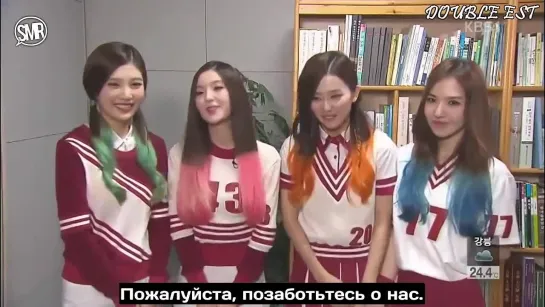 140802 Red Velvet KBS Interview (рус.суб)