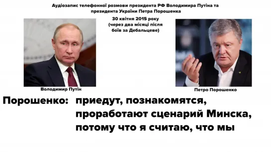 Телефонный разговор Путина с Порошенко