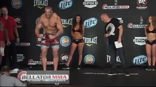 Bellator 121 церемония взвешивания