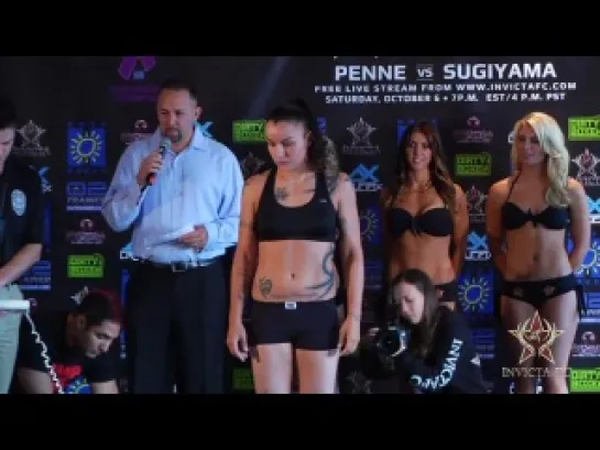 INVICTA FC 3: взвешивание