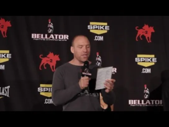 Взвешивание перед Bellator 60