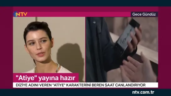 "Atiye" ekibi NTV'de (Gece Gündüz 20 Aralık 2019)