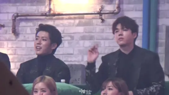 170101 | Sungyeol & Woohyun - Gayo Daejejeon 2016