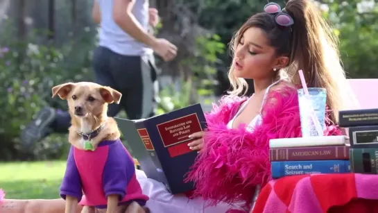 thank u, next - video tomorrow (behind the scenes sneak peek) Ariana Grande / Видео со съёмок клипа на сингл «thank u, next».