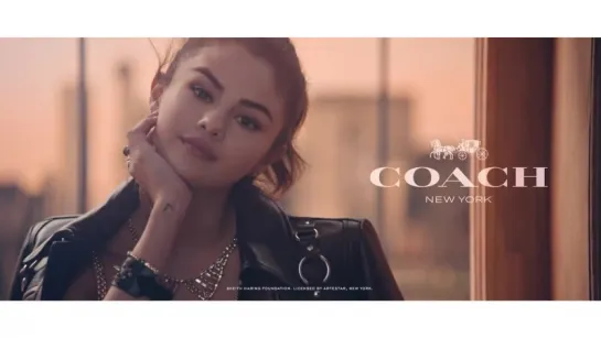 Selena Gomez for Coach Spring 2018