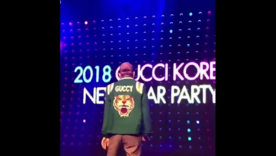 [FANCAM] 180205 Zico on Korea Gucci party