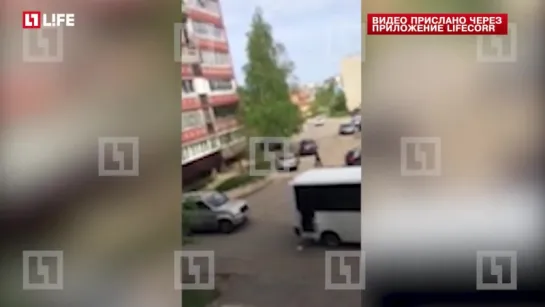 Появилось видео задержания подозреваемого в убийстве байкеров