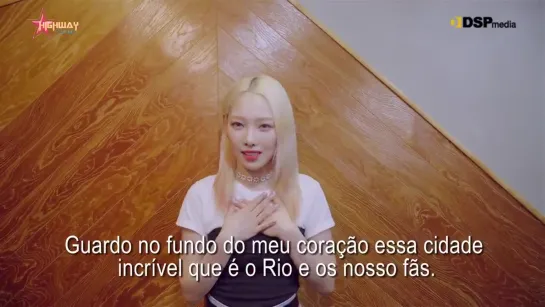 190622 Somin (KARD) @ WILD KARD in Rio De Janeiro message