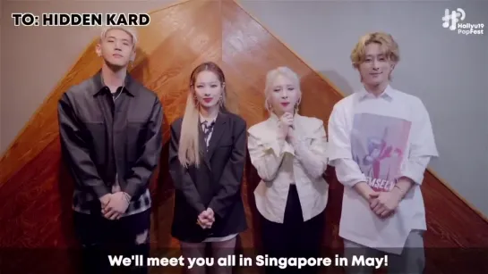 190330 KARD @ Hallyu Pop Fest message