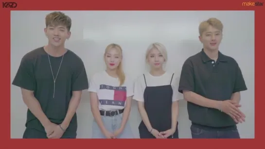 180717 KARD@ Messages Concert Live Broadcast Project