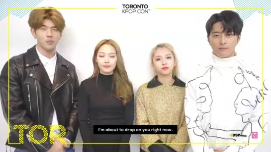 K.A.R.D @ Announcement for Toronto Kpop Con™ 2017