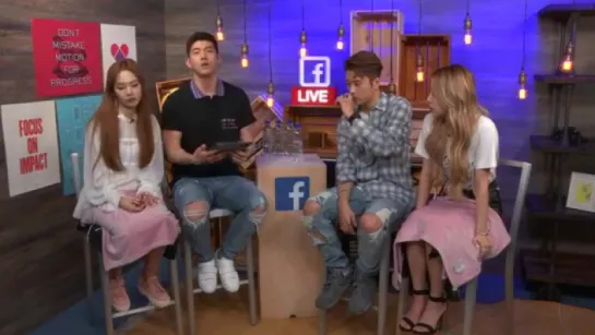 180120 KARD @ Facebook Live