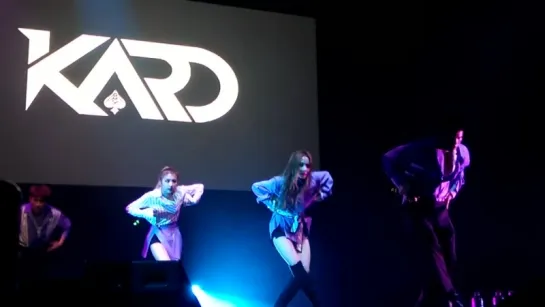 180121 KARD - Don't Recall @ 2018 WILD KARD TOUR IN SINGAPORE