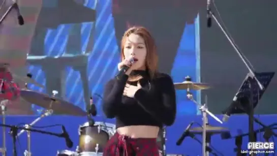 171029 Somin (KARD) - Rumor Fancam @ I Seoul U