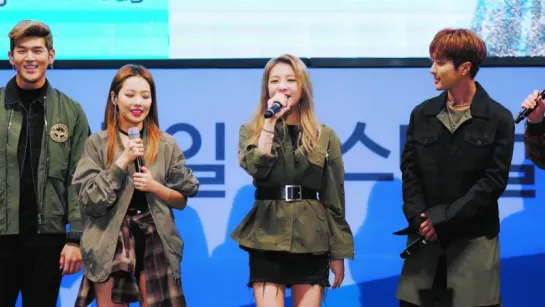 171021 KARD Talk Fancam @ Youngstreet Radio Concert