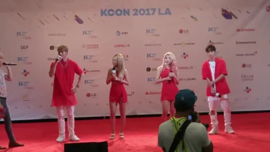 170820 KARD @ KCON LA Interview and games