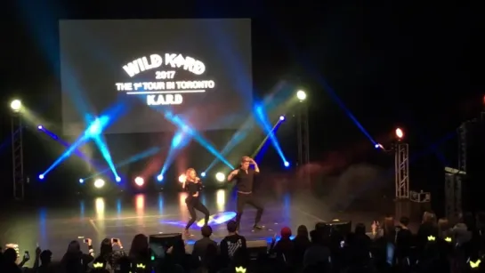 170513 KARD - The way (Ariana Grande Cover) @ WILDKARD in Toronto