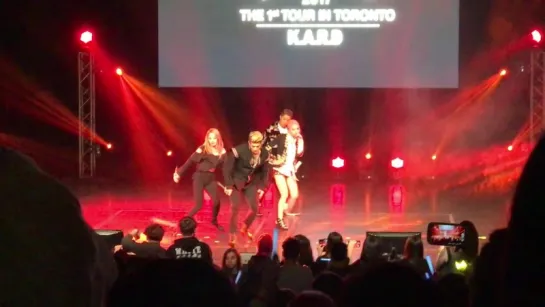 170513 Intro K.A.R.D - Dont Recall @ WILD KARD in Toronto