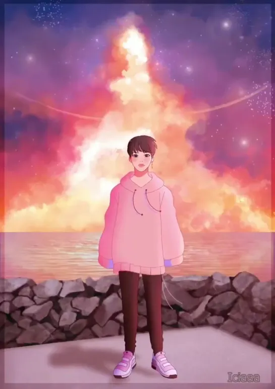 Jin animation, hope the video quality isnt ass bts btsfanart btsjin Jin seokjin seokjinfanart animation fanart