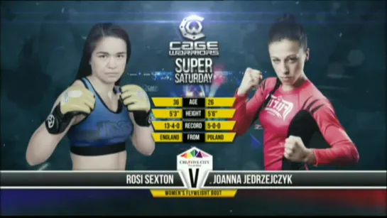 joanna jedrzejczyk vs rosi sexton /07.06.2014/