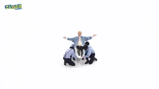 [190306] Sungwoon performing "Bird" on Weekly Idol