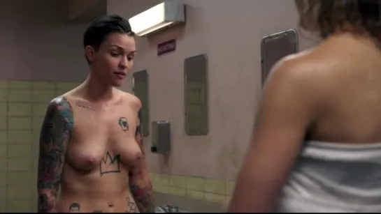 Ruby Rose Nude - Orange is the New Black (2015) / Season 3 / Episode 9 (s03e09)