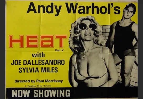 Heat Andy Warhol  Paul Morrissey - (1972) - Movie