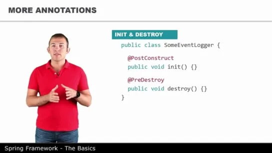 Конфигурация с помощью аннотаций - 9 - The Basics of Spring Framework