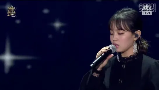 [LIVE] Lee Hi - Breathe (32nd Golden Disk Awards 180111) [рус.саб]