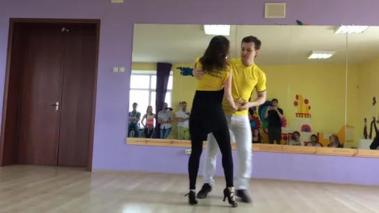 Zouk Demo МК в Челябинске Andrew and Kseniya MaxDance